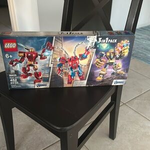 Lego Super Heroes Tri-Pack Includes: Iron Man, Thanos and Spider-Man 66635